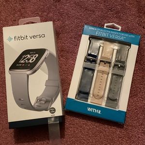 Fitbit Versa Activity Tracker with Additional Bands